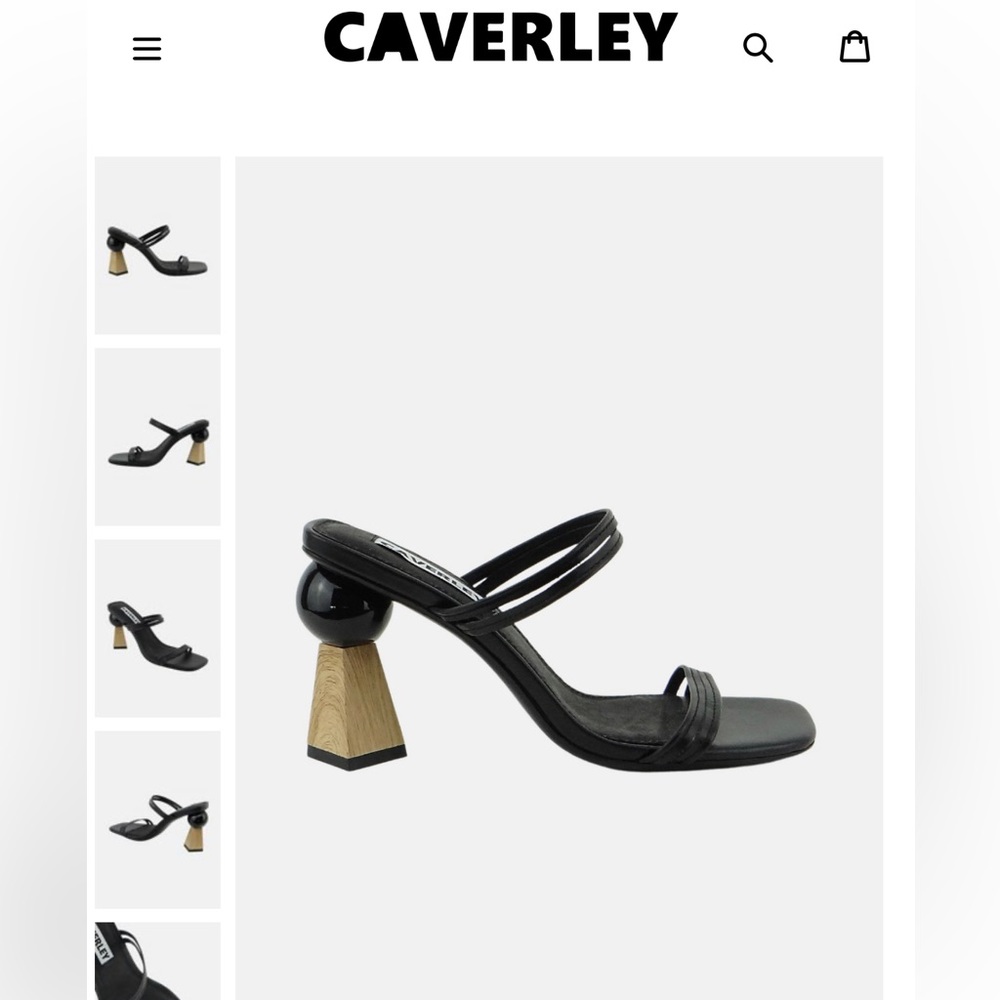 Caverley Trish Mule Black NEW